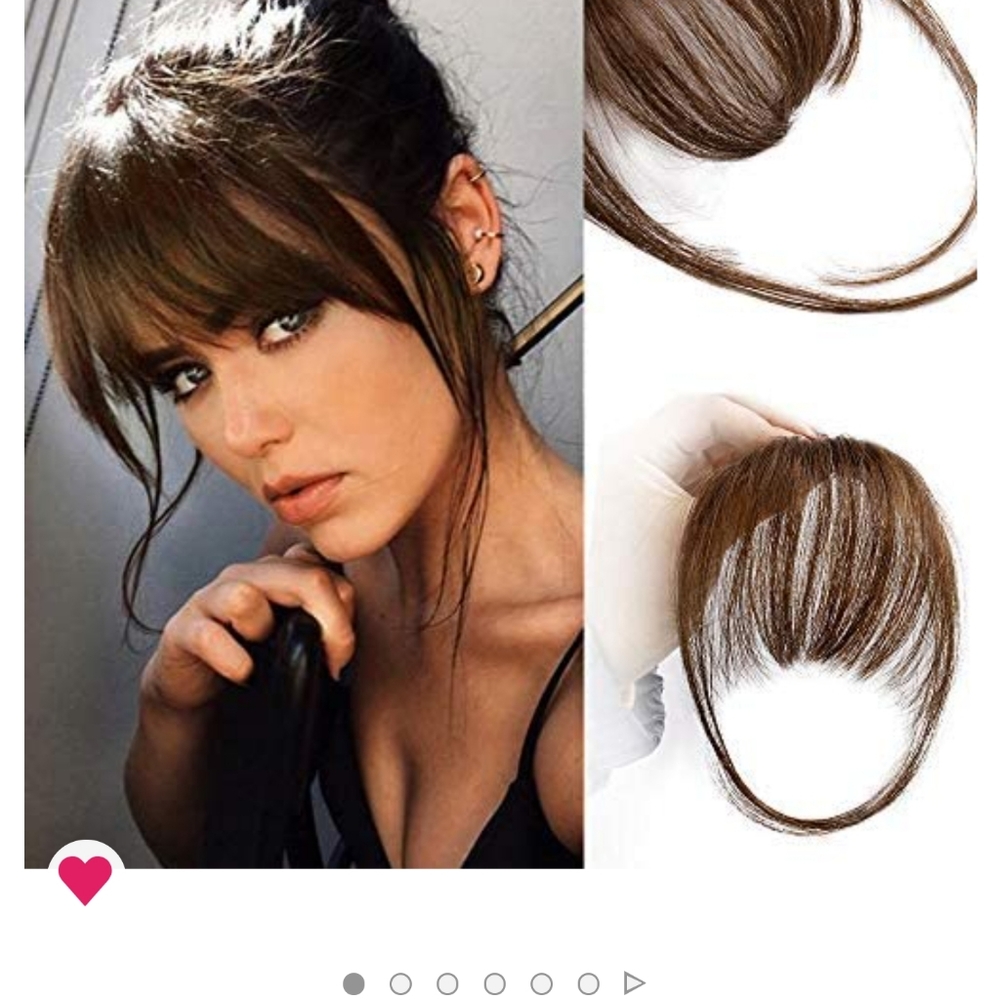 Clip on bangs